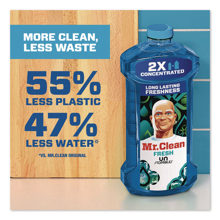 Mr. Clean Multipurpose Cleaning Solution, Unstopables Fresh Scent, 64 oz Bottle