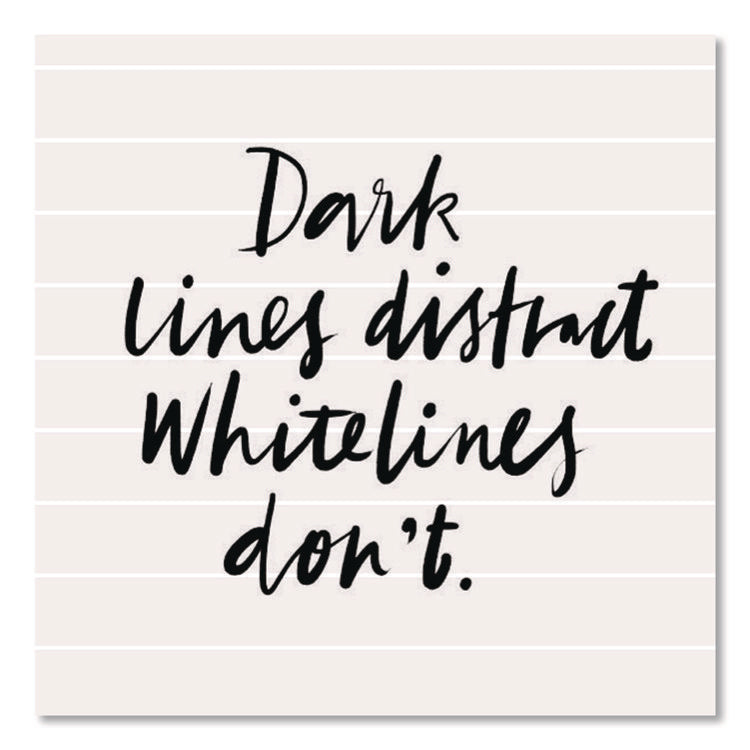 Whitelines Notebook, Quadrille Rule (5 sq/in), Gray/Orange Cover, (70) 11 x 8.5 Sheets