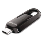 Ultra Slider USB 3.2 Type C Flash Drive, 64 GB, Black