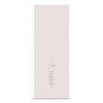 BOOST CHARGE Dual Wall Charger with PPS + USB-C Cable with Lightning Connector, White