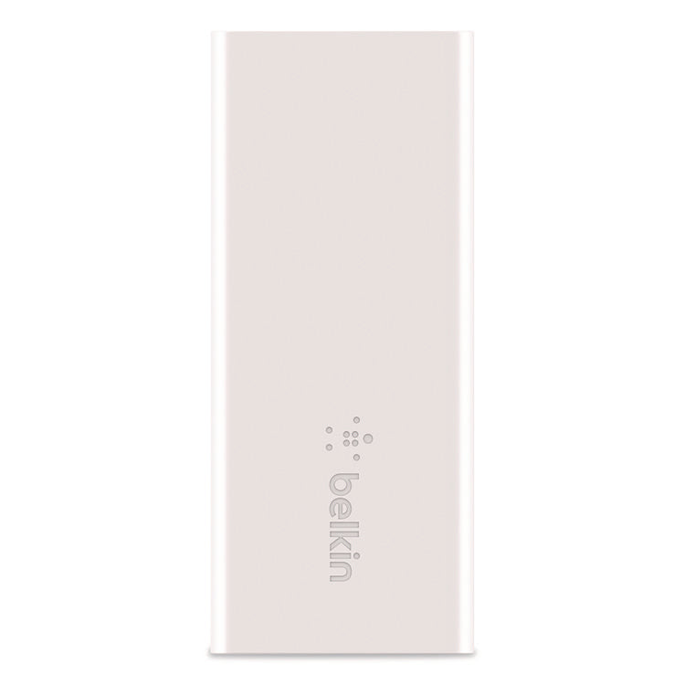 BOOST CHARGE Dual Wall Charger with PPS + USB-C Cable with Lightning Connector, White