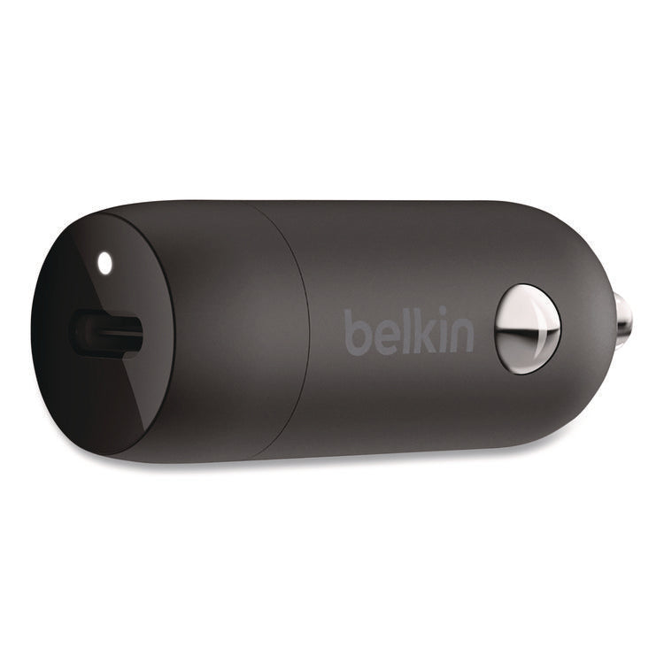 BOOST CHARGE USB-PD Car Charger + Lightning to USB-C Cable, 20 W, USB-C, Black