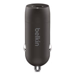 BOOST CHARGE USB-PD Car Charger + Lightning to USB-C Cable, 20 W, USB-C, Black