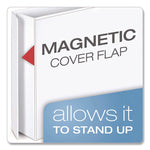 Freestand Easy Open Locking Slant-D Ring Binder, 3 Rings, 3" Capacity, 11 X 8.5, White