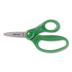 Classpack Scissors Caddy, Pointed Tip, 5" Long, 1.6" Cut Length, Straight Asst Color Handles: Blue/Green/Lt Blue/Red, 24/Set