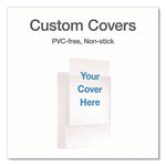 XtraLife ClearVue Non-Stick Slant-D Ring Binder, 3 Rings, 1.5" Capacity, 11 x 8.5, White