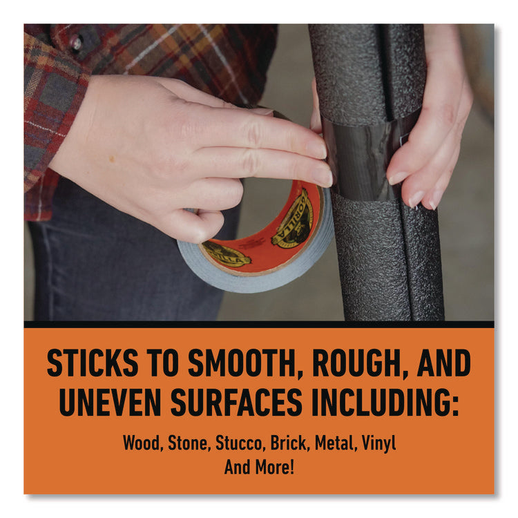 Gorilla Tape, 3" Core, 1.88" x 10 yds, Black