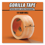 Crystal Clear Tape, 3" Core, 1.88" x 18 yds