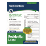 Residential Lease Form Sets with Instructions and Free Download, One-Part (No Copies), 8.5 x 11, 4 Forms/Set, 4 Sets/Pack