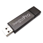 DataStick Pro USB 2.0 Type A Flash Drive, 8 GB, Gray, 10/Pack