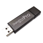 DataStick Pro USB 2.0 Type A Flash Drive, 32 GB, Gray, 10/Pack
