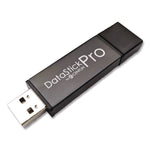 DataStick Pro USB 2.0 Type A Flash Drive, 16 GB, Gray, 10/Pack
