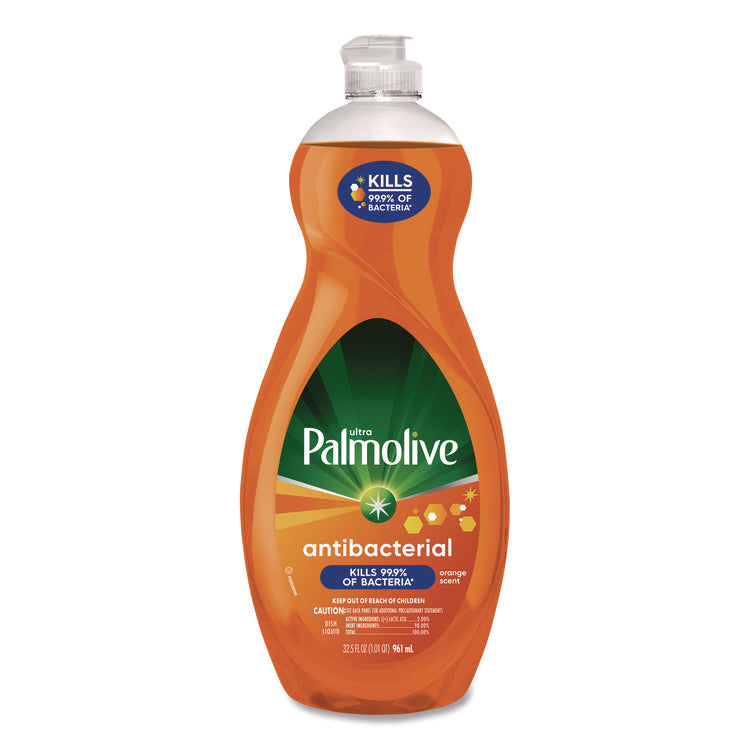 Ultra Antibacterial Dishwashing Liquid, Orange Scent. 32.5 oz Bottle