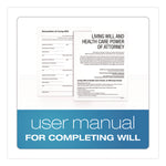 Living Will and Healthcare POA Form Kit with Instructions and Digital Download, 8.5 x 11, Unlimited Number of Forms