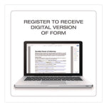 Durable Power of Attorney Digital Download with Instructions, 8.5 x 11, Unlimited Number of Forms
