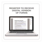Month-to-Month Residential Rental Agreement Digital Download with Instructions, 8.5 x 11, Unlimited Number of Forms