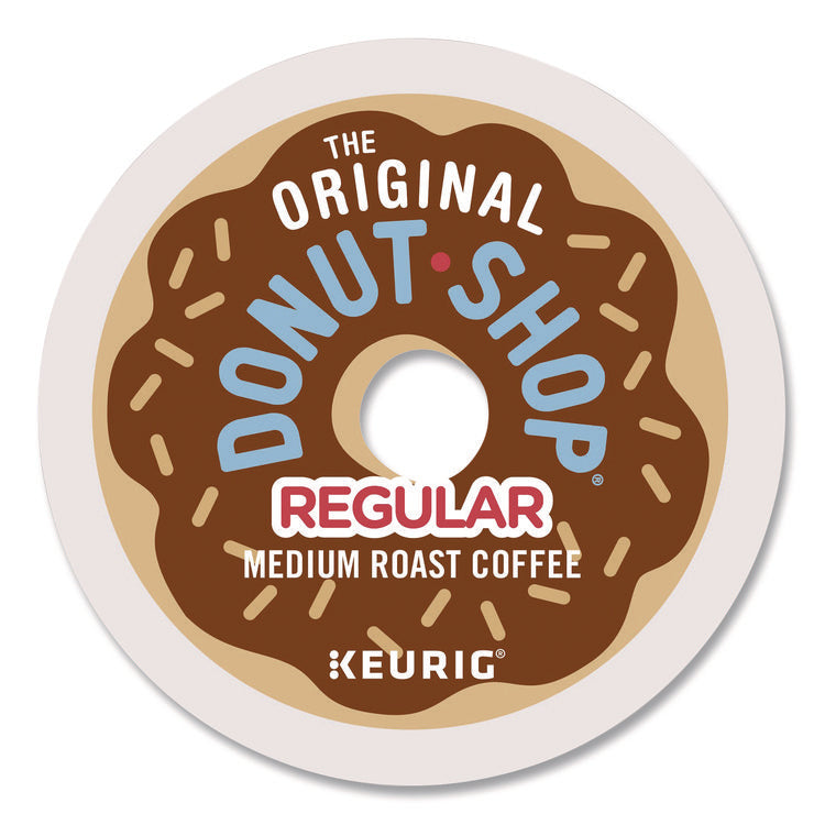 Donut Shop Coffee K-Cups, Regular, 0.39 oz, 48/Box