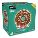 Donut Shop Coffee K-Cups, Regular, 0.39 oz, 48/Box