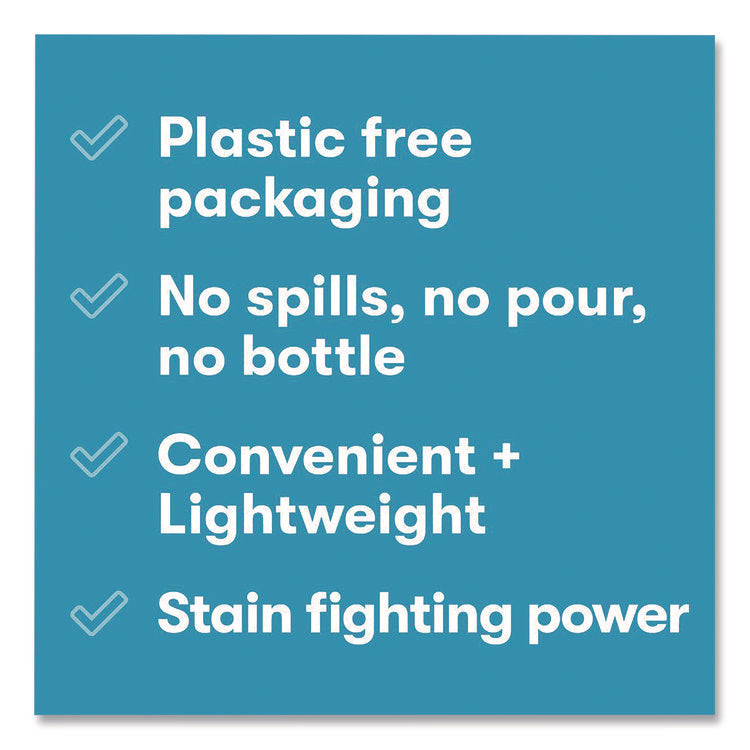 Liquidless Laundry Detergent Sheets, Magnolia and Lily, 6.17 oz Box, 50 Sheets