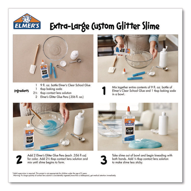 School Glue, 9 oz, Dries Clear