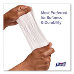 Cottony Soft Individually Wrapped Sanitizing Hand Wipes, 5 x 7, Herbal Scent, White, 480/Carton