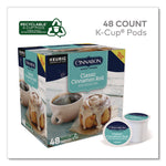 Classic Cinnamon Roll Coffee K-Cups, 0.33 oz, 48/Box