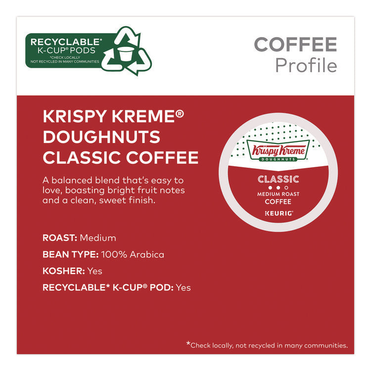 Classic Coffee K-Cups, Medium Roast, 0.33 oz, 48/Box