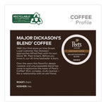 Major Dickason's Blend K-Cups, 0.44 oz, 40/Box