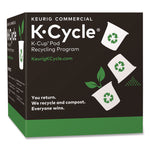 K-Cycle K-Cup Pod Recycling Station, Plastic, Black/Green/White, 5/Pack