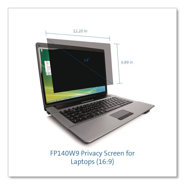 Laptop Privacy Screen for 14" Monitors, 16:9 Aspect Ratio