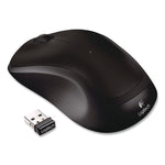 M310 WIRELESS MOUSE, 2.4 GHZ FREQUENCY/30 FT WIRELESS RANGE, LEFT/RIGHT HAND USE, BLACK