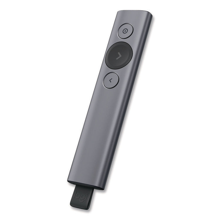 Spotlight Presentation Remote, Projects 100 ft, Slate