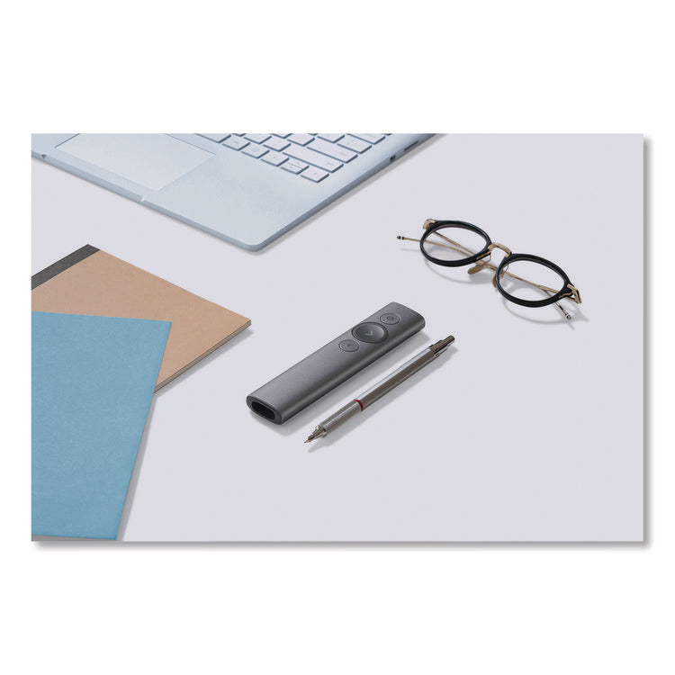 Spotlight Presentation Remote, Projects 100 ft, Slate