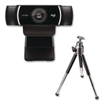 C922 Pro Stream Webcam, 1920 pixels x 1080 pixels, 3 Mpixels, Black
