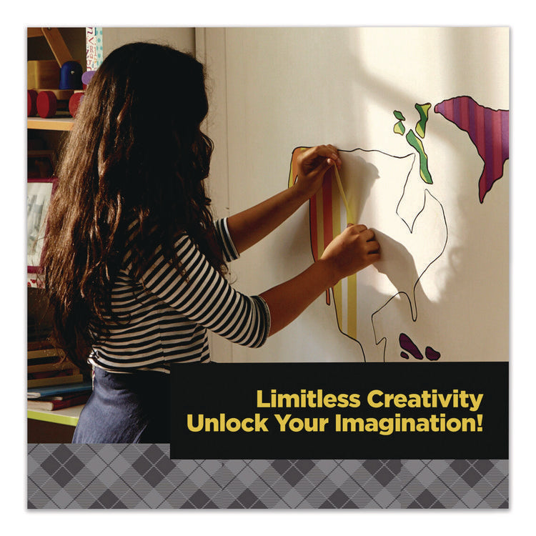 EXPRESSIONS MASKING TAPE, 3" CORE, 0.94" X 20 YDS, TANGERINE