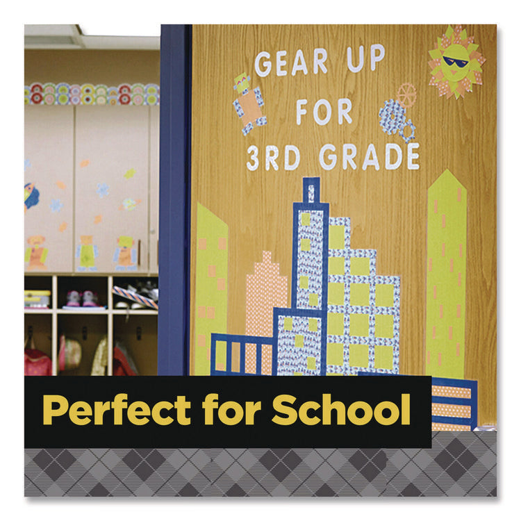 Expressions Masking Tape, 3" Core, 0.94" x 20 yds, Yellow