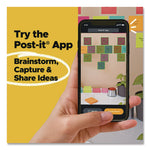 Super Sticky Notes, 3 x 3, Mulberry, 90 Sheets/Pad, 5 Pads/Pack