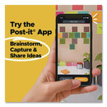 Super Sticky Pads in Canary Yellow, 3 x 3, 90 Sheets/Pad, 10 Pads/Pack