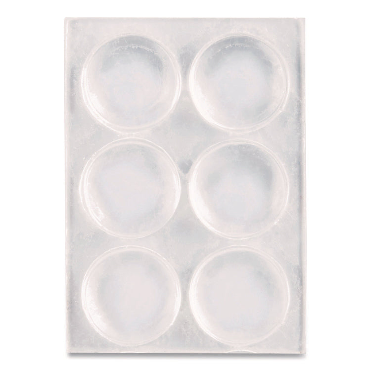 Bumpers, 0.5" dia, Clear, 40/Pack