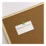 Push Pins, Assorted Plastic Head, 0.5" Pin, 200/Pack