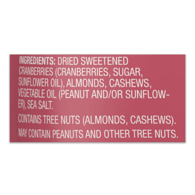 Cranberry Nut Mix, (8) 1 oz Bags
