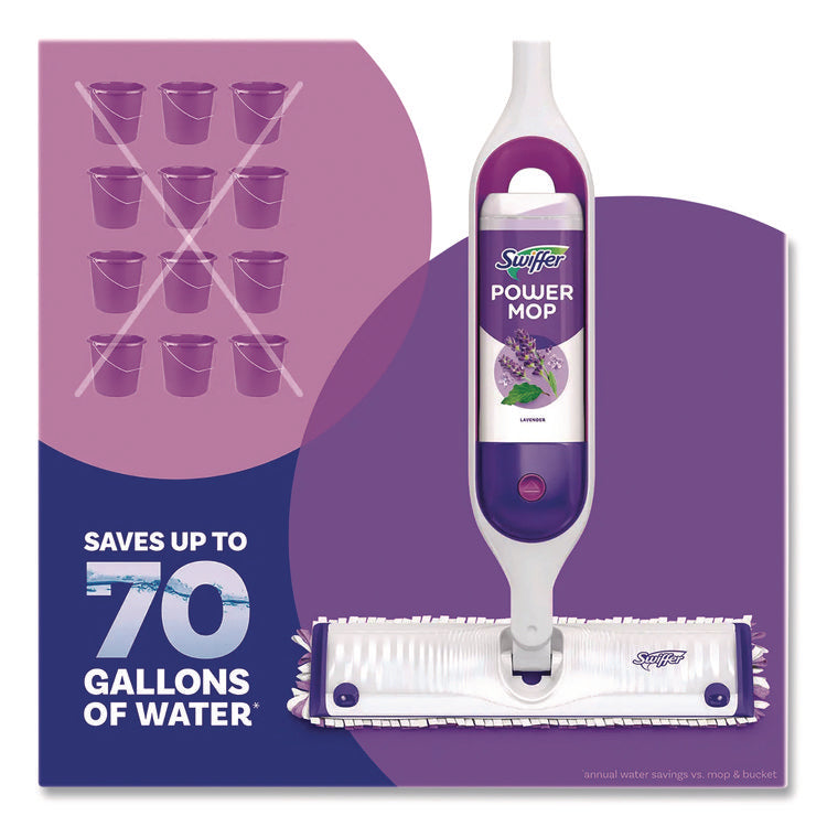 PowerMop Refill Cleaning Solution, Lavender Scent, 25.3 oz Refill Bottle, 2/Pack