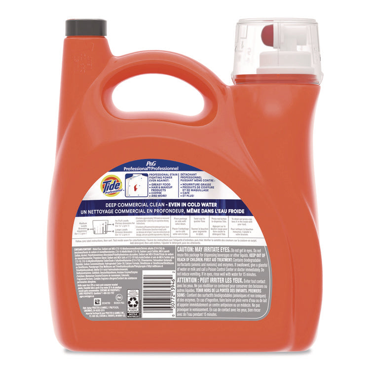 Commercial HE Liquid Laundry Detergent, 129 Loads, 170 oz Bottle with Dispensing Tap