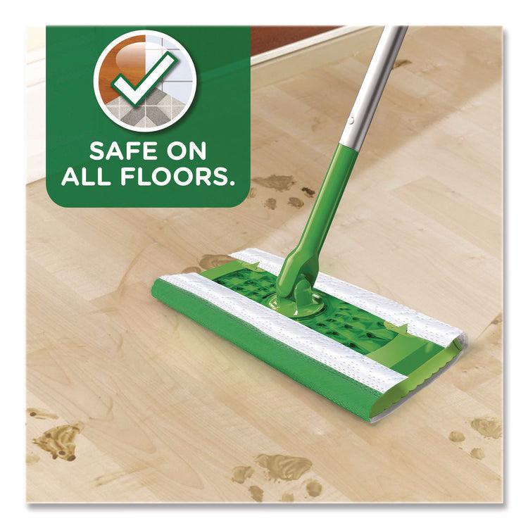 Sweeper TRAP + LOCK Wet Mop Cloth, 8 x 10, White, Lavender Scent, 24/Pack