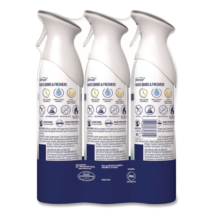 AIR, Heavy-Duty Crisp Clean, 8.8 oz Aerosol Spray, 3/Pack
