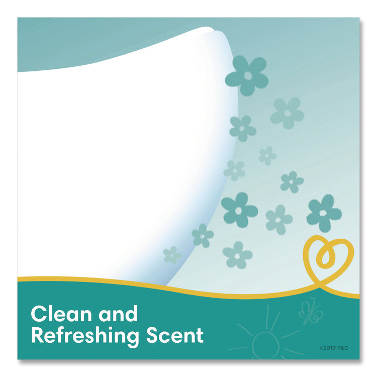 Complete Clean baby Wipes, 1-Ply, 6.8 x 7, Baby Fresh, White, 72/Pack