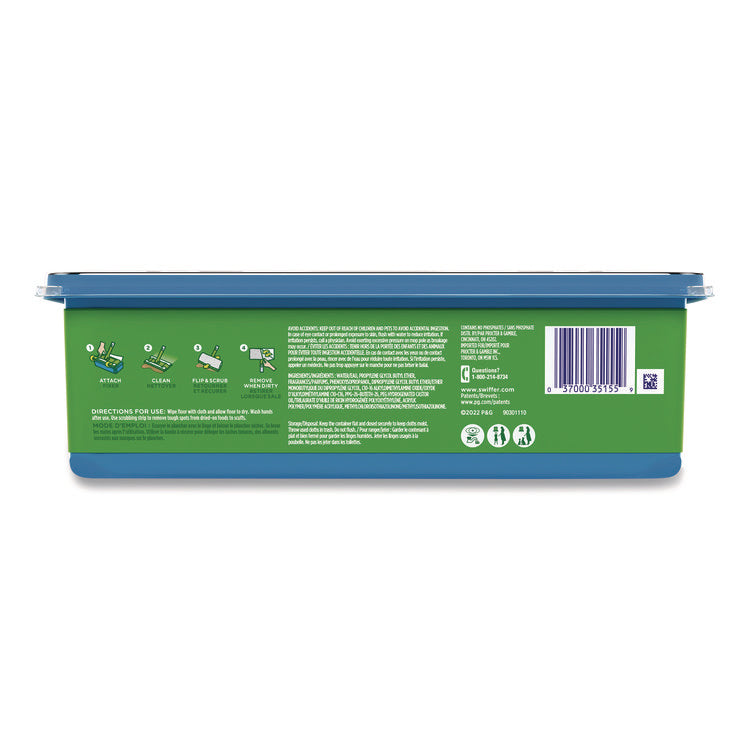 Wet Refill Cloths, Fresh Scent, 10 x 8, White, 24/Box