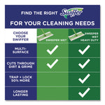 Wet Refill Cloths, Fresh Scent, 10 x 8, White, 24/Box