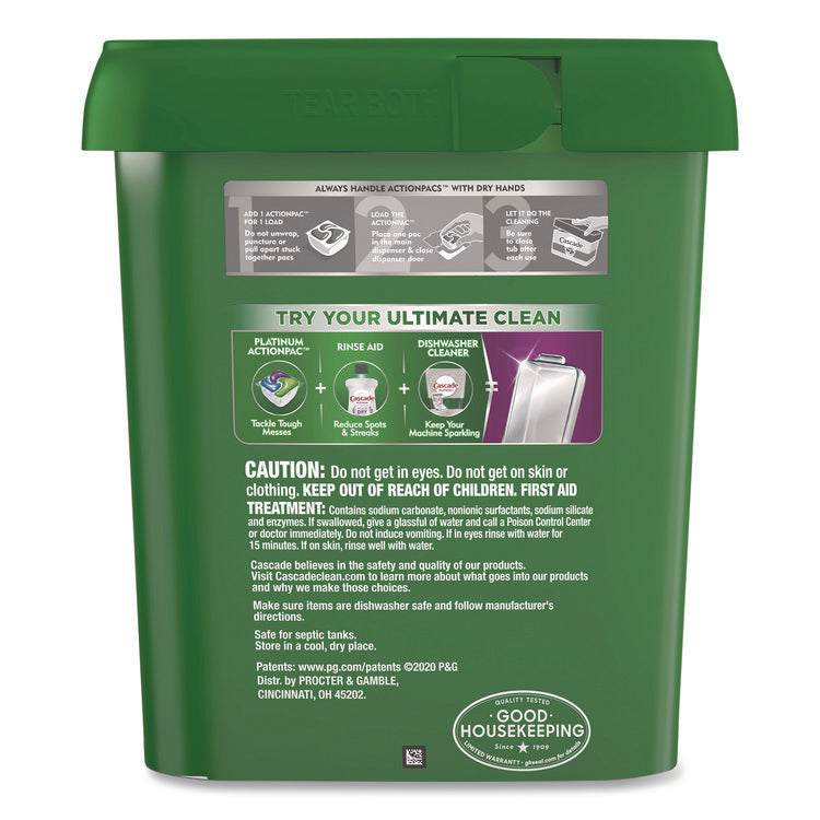 Action Pacs, Fresh Scent, 40.9 oz Tub, 78/Pack