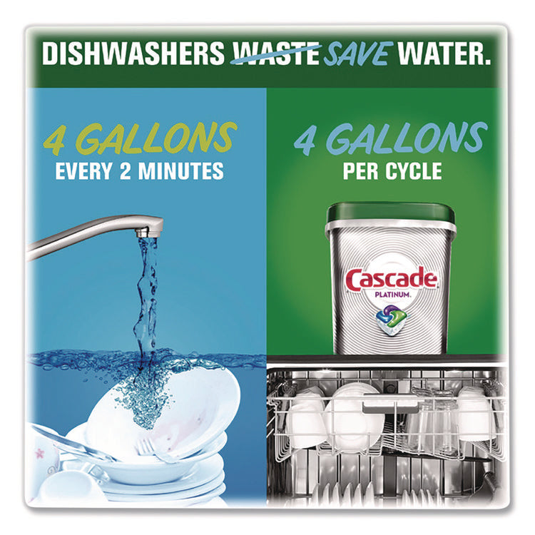 Action Pacs+Oxi, Fresh Scent, 26.7 oz Tub, 48/Pack